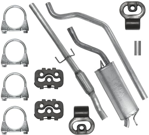 Schalldämpferset Auspuffanlage Auspuff für Opel Corsa 4 IV D 2006-12/2009 1.3 CDTI
