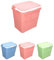 JARDIN202 - Nevera Portátil Rígida Retro– Nevera Térmica con Asa para el Camping, Jardín y Barbacoa | 24 L (Rosa)
