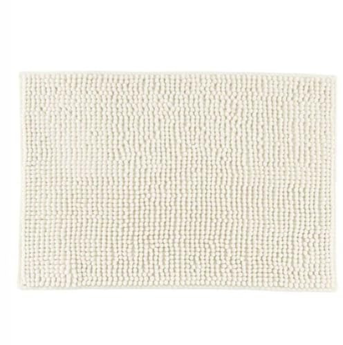 Solty- Alfombrilla de baño Antideslizante - Alfombra Absorbente con Secado rápido (60x40 cm)- Alfombra Ducha - Alfombra Microfibra Suave - Alfombra fácil de Lavar (Crudo)
