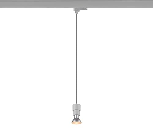 SLV PURI 2.0 Basic, 3~ Pendelleuchte, GU10, Pendellänge 200 cm, 1x max. 6 W, grau