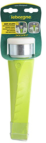 Leborgne, Coin Éclateur Sécuri-T, Surface De Frappe En Polymère, Forme Hélicoïdale, Acier Forgé Trempé, Pour Bois Dur et Noueux, 2,3 Kg, Atténue les vibrations lors de la frappe