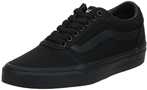 Vans Herren Ward Sneaker Ward Trainers, (CANVAS) BLACK/BLACK, 50 EU
