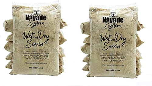 YMBERSA Sciure de Bois/copeaux de Bois spéciaux pour sols et toilettage d'animaux domestiques. Sac 12 kg (12 Sacs de 1 kg)