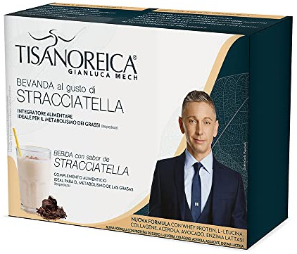 Gianluca Mech Bevanda Stracciatella - 150 Gr | Integratore Alimentare Keto, 352kcal per 100g