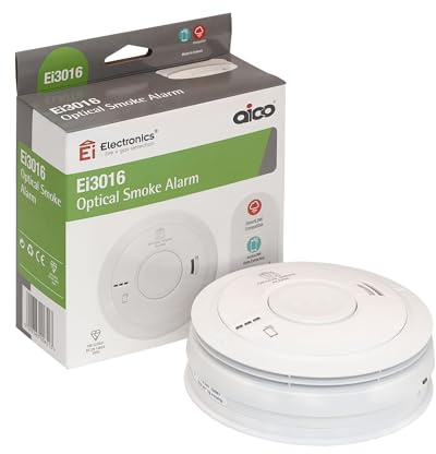 SD Fire Alarms Ei3016, 230 V, White