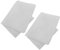 BURI 2X Presstuch für 12l Obstpresse universal Presstücher für Fruchtpresse 42,5 x 47 cm - Presssack feinmaschig und waschbar - Pressfilter Filternetz Pressbeutel