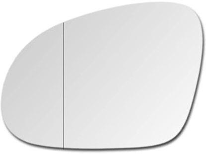 Ersatzspiegelglas Spiegelglas zum Kleben Außenspiegel Links Asphärisch passend für VW GOLF V 2003-2008