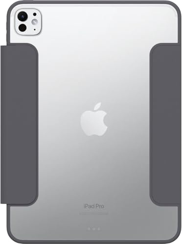 OtterBox Symmetry Folio Hülle für iPad Pro 11 Zoll (M5/M4), Grau | Für iPad Pro 11, Stoßfeste, sturzsichere, dünne Schutzhülle, nach Militärstandard getestet, Keine Einzelhandelsverpackung