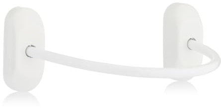 XFORT Viper Fixed Cable Window Restrictor in White, Durable Window Safety Lock for Child Safety and Window Security
