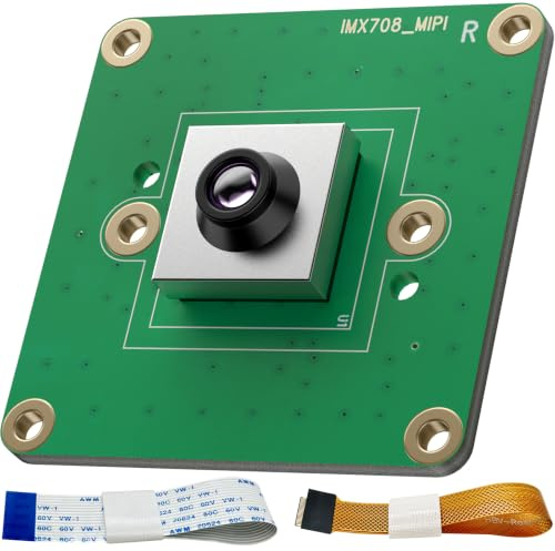 innomaker Module caméra autofocus 12 MP pour Raspberry Pi, capteur IMX708, Champ de Vision de 75°, HDR, Compatible avec Pi 5,4,3,Zero,CM4 (Options d'objectif M12/CS)
