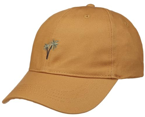 Barts Posse Palm Cap Women/Men - Curved Brim Baseball Strapback Metal Buckle, with Peak Winter Autumn Spring Summer All-Season - One Size Orange