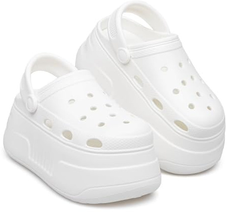 ADQ Zoccoli da Donna con Plateau Platform Sandalo da Spiaggia Slip On Pantofole Unisex Antiscivolo Traspirante per Summer