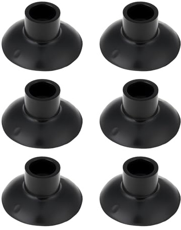 LT Easiyl 6Pcs 1 Rubber Awning Pole Suckers 25x75mm for Caravan Trampoline