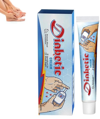 LAOZIK VitaGluco Diabetes-Behandlungscreme, VitaGluco Diabetes Treatment Cream, LAOZIK Hautcremes für die Fußpflege, natürliche Inhaltsstoffe zur Linderung trockener Haut (1pcs)