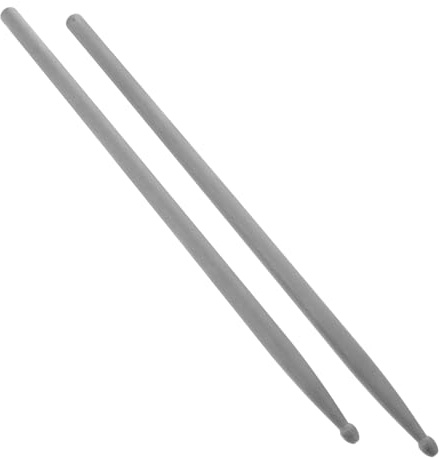 ARTSEWPLY baquetas para tambores palillo de palos de batería Accesorios de percusión baquetas de jazz Grey