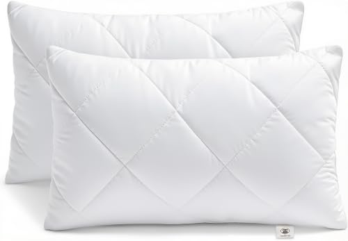 Makimoo Kopfkissen 2er Set, Kissen für Bett und Dekokissen, Polyester Innenkissen Füllkissen for Sofakissen Zierkissen (30 x 50 cm)