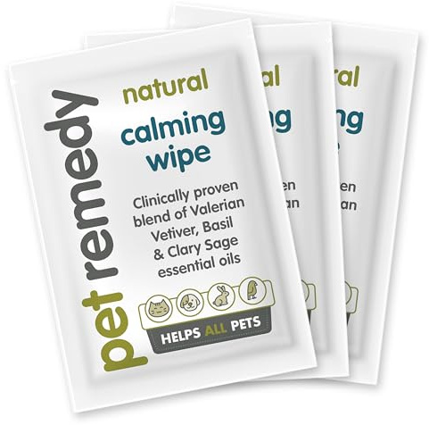 Pet Remedy Calming Wipes, 12-Pack