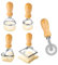 Stampo per Ravioli, 5 Pezzi Taglia Ravioli, Timbri per Ravioli e Taglierina per Ravioli, Taglia Ravioli per Ravioli Pasta e Biscotti