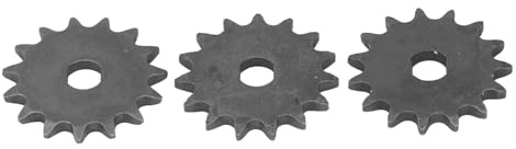 Drfeify Scooter Chain Sprocket, Oval Gear Design 15T Motor Drive Pinion Gear for Gas Engine Chain Belt Driven Applications for Scooter Enthusiasts