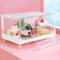 Hamster Cage & Guinea Pig Cages, Acrylic Cage for Small Animal Pets, Large Transparent Gerbil Cage and Habitats, Hedgehog, Dwarf Hamster, Rat, Mouse, Ferret, Bunny, Quail, Extendable, Stackable