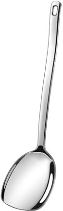 304 Stainless Steel Spoon Long Handle Spatula Tablespoons Round Ladle Flatware Cooking Utensil Kitchen Tableware Tool