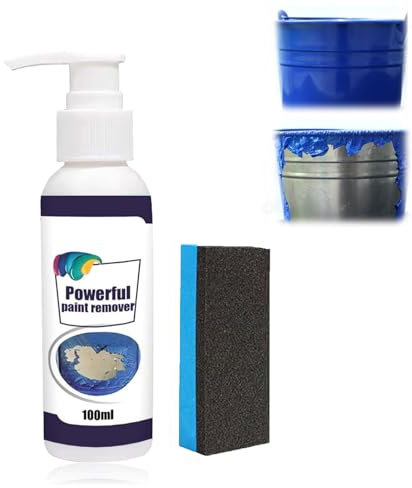 High-Efficiency Paint Remover, 2025 New Industrial Strength Paint Stripper Aerosol, Paint Remover and Varnish Stripper, Multi Surface Paint Stripper, for Wood, Metal and Concrete (1Pc)