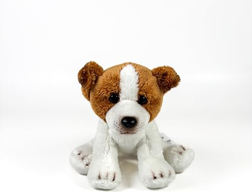 Fundación Bocalan Plüschtier Jack Russell Terrier, sitzend, 12 cm, ab 0 Monaten (DeQube 939D00258)
