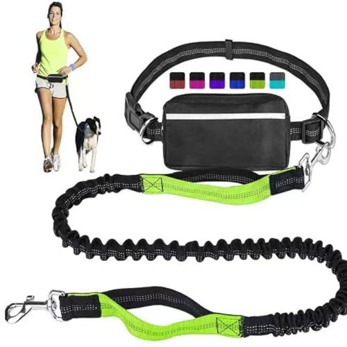 Pet Supplies Multifunktionaler Laufgürtel, reflektierender Zuggurt, Hundeleine, elastische Hundeleine