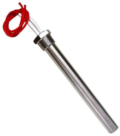 1pc 12V Cartridge Heater - 200W/300W Immersion Stainless Steel Heating Element for 3D Printing, Automotive,Food Processing(200W 20x150mm)