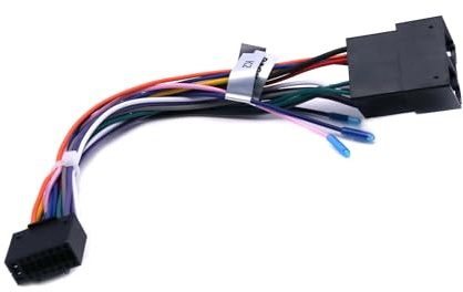 NVGOTEV Radio automobile Câble Adaptateur ISO à 36 Broches pour BMW E46, pour Rover 75, pour MG ZT