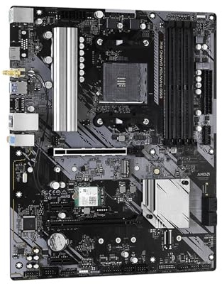 motherboard Fit For ASRock B550 PHANTOM GAMING 4/AC supporta CPU Ryzen 7 5700X 5700x3D 5800x3D 5600G 4xDDR4 128GB NVME AMD AM4