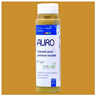 AURO Vollton- und Abtönfarbe - Ocker-Gelb - 0,25L