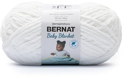 Bernat Baby Blanket Big Ball White