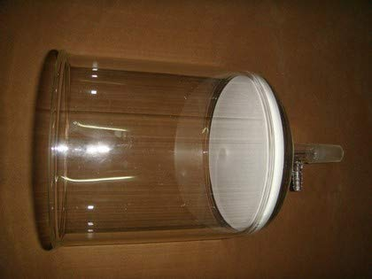 Gowe 5000 ml, 5L ,24/40, vetro Buchner imbuto con braccioli laterali ,3 # filtro grossolano, Groud misto, vetreria da laboratorio, laboratorio imbuto