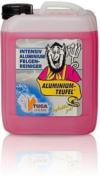 TUGA Chemie Tuga Felgenreiniger Aluminium-Teufel Aluteufel rot Alu-Teufel Intensiv Felgenteufel (5 Liter)