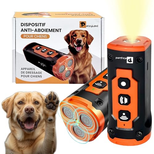 Sostituisce Il Collare antiabbaio per Cani. Fischietto ultrasuoni per cani, Dispositivo Anti abbaio. Strumento di addestramento a ultrasuoni, Niente più bisigno di Collare Anti abbaio per Cani.
