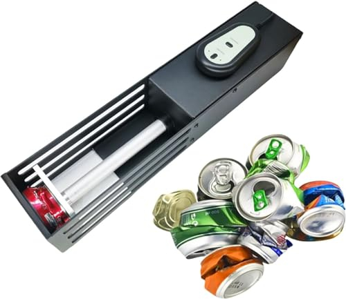 YYEDHEE Fstcrt Elektrischer Dosenzerkleinerer, automatischer Dosenzerkleinerer zum Recycling an der Wand von 12oz~16oz Dosen, 43,5×9×9cm