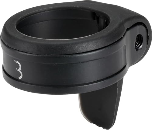 BBB BSP-88 Collier de serrage pour tige de selle de vélo à vis unique pour tige de selle en carbone et aluminium, vélo de route, VTT et vélo électrique | 31,8 mm (27,2) Noir
