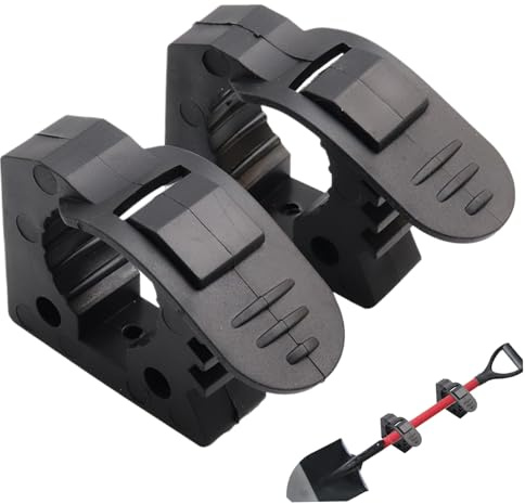 Neroyaner Rubber Clamp Quick Release Clamp 2PCS Non-Slip Rubber for 1.18-1.57in Diameter Tools Universal Strong Load Tuv ATV Van Trucks Quick Grip Clamps