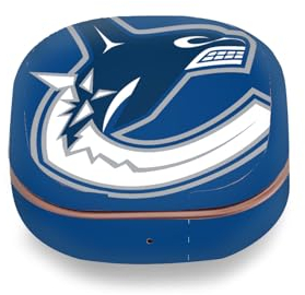 Head Case Designs Offizielle NHL Übergroß Vancouver Canucks Vinyl Haut Aufkleber Abziehbild Abdeckung kompatibel mit Buds Live/Buds Pro / Buds2