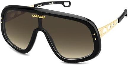 Sonnenbrillen Carrera FLAGLAB 17 - SPECIAL EDITION BLACK GOLD/BLACK BROWN GREEN ANTIREFLEX 99/1/140 Herrenbrillen