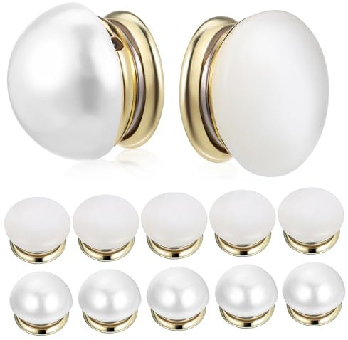BESTYASH 12pièces Boutons Magnétiques Pour Vêtements Épingles à Broche Pour Hijab Décorations De Robes Poids De Hijab Accessoires De Mode Élégants