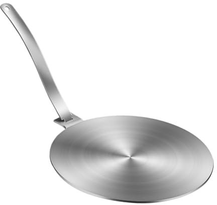 OKUMEYR Diffuseur De Chaleur Pour Cuisinière À De Camping Adaptateur De Diffuseur De Chaleur En Acier Plaque À Induction Pour Plaque Thermique De Cuisinière À