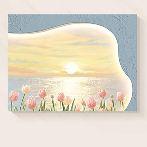 Genérico Cuadro Contador Pintura, Eléctrico Cubierta Caja De Distribución, Ocultar Pinturas Decorativa, Diseño Moderno Y Elegante Decoración Del Hogar(Blue,50 * 70cm/19.7 * 27.6in)