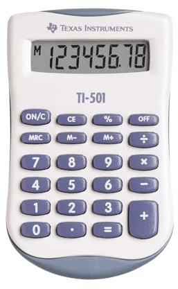 Texas 501/FBL/11E1 Pocket Calculator
