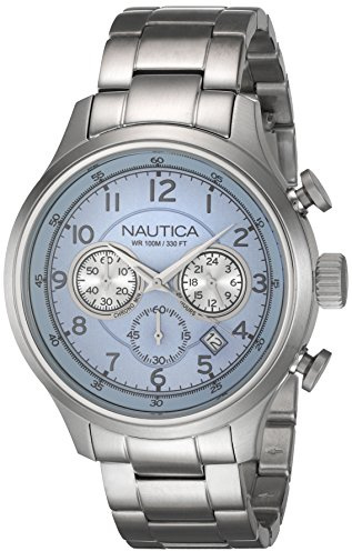 Nautica A19631G Orologio Cronografo, Uomo