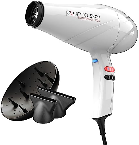 Gama Italy Professional A11.PL5500ION.BN Asciugacapelli Professionale, Bianco