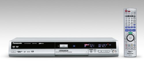 Panasonic Enregistreur HD DMR-EH50 80Go DVD-Ram, DVD-R, lecture simultanée, Super hybride VBR, entrée DV, emplacement SD et PC Card, PAL Progressif, 4 modes d'enregistrement