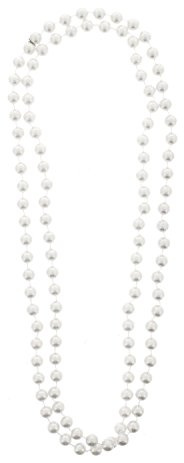 Zac's Alter Ego Plastic Colour Bead Necklace for Fancy Dress - 80s/Pop/Clubbers