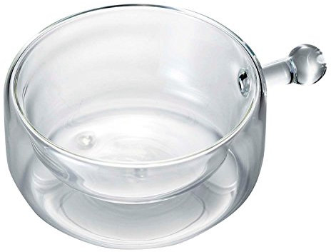 BORMIOLI LUIGI 11639/01 Amuse-Bouche-Glas, doppelwandig, Durchmesser 92 mm (2-er Pack)